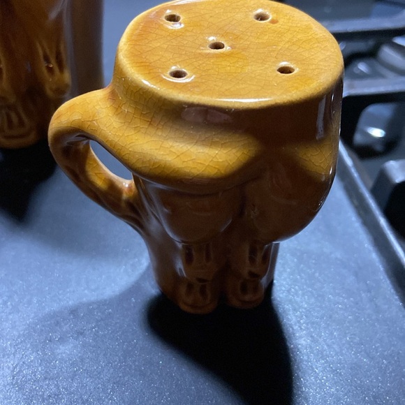 Mid Century jack ass salt/pepper shakers with mug - Picture 5 of 7